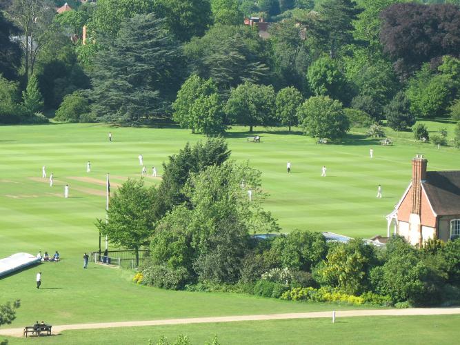 cricket at university parks oxford